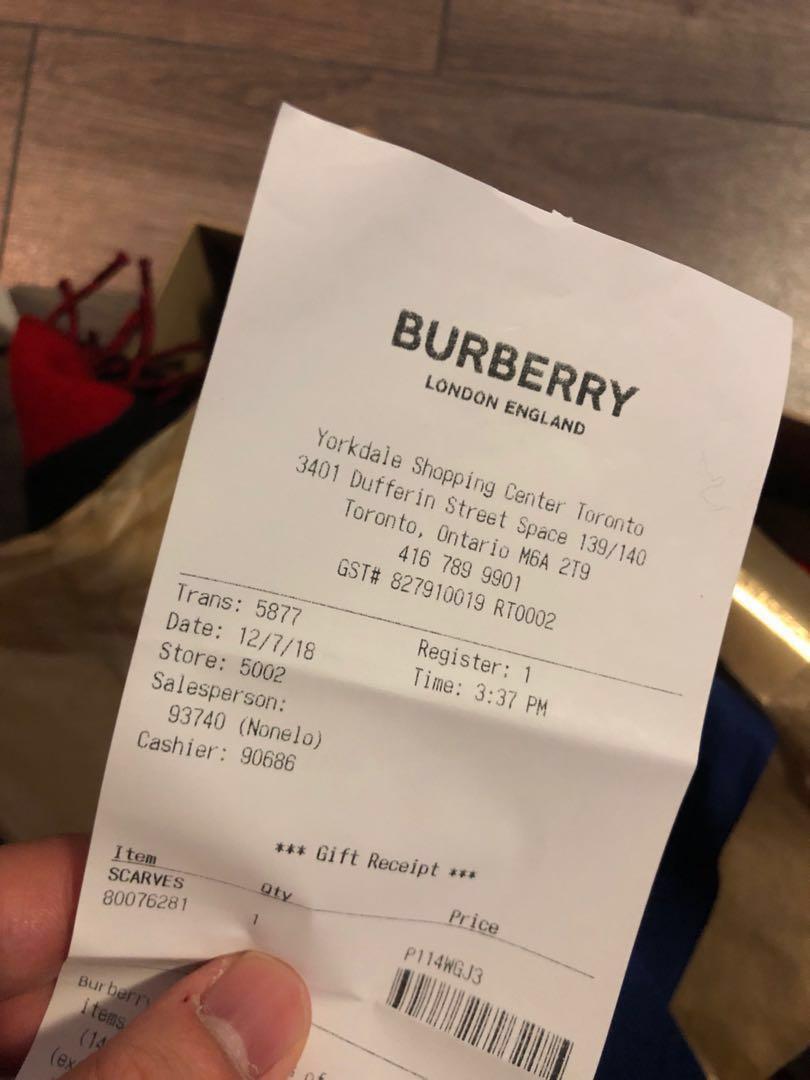 MAKR DOWN Brand New Burberry bandana Luxury on Carousell