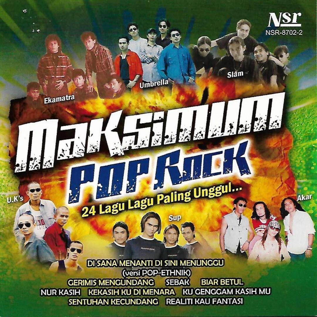Maksimum Pop Rock 2CD Ekamatra Umbrella Slam U.K's Sup Akar, Music 