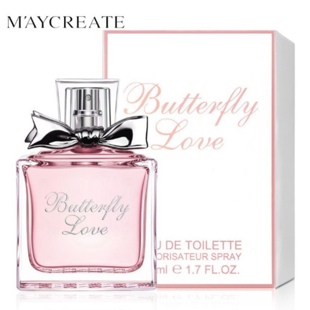 Pink butterfly perfume deals
