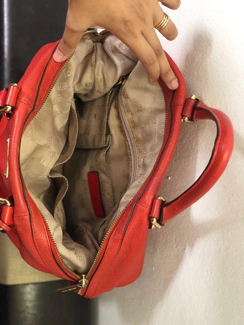 Michael kors bedford bowling on sale satchel