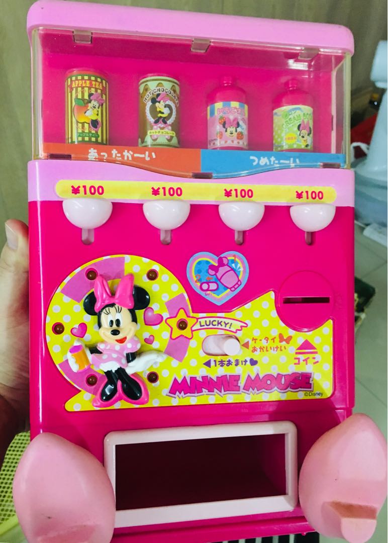 Minnie Mouse Vending Machine, Hobbies & Toys, Toys & Games on Carousell