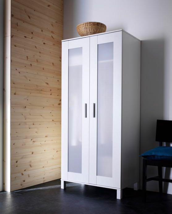 Moving Out Sale Ikea White Wardrobe Furniture Shelves