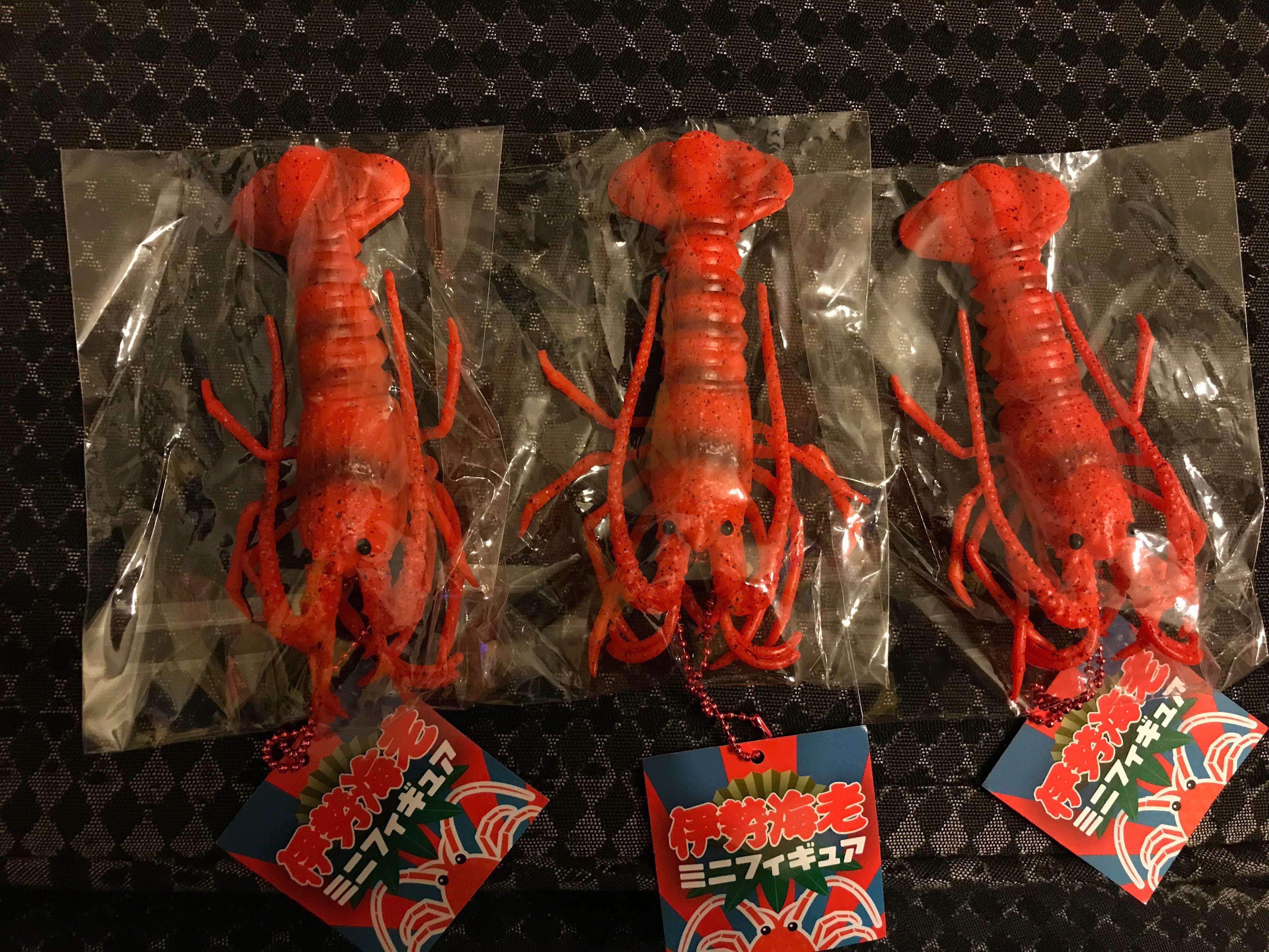 龍蝦伊勢海老namco掛飾電話繩鎖匙扣 玩具 遊戲類 玩具 Carousell