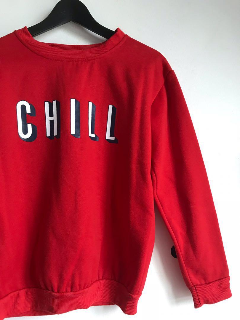 Netflix and 2025 chill sweater