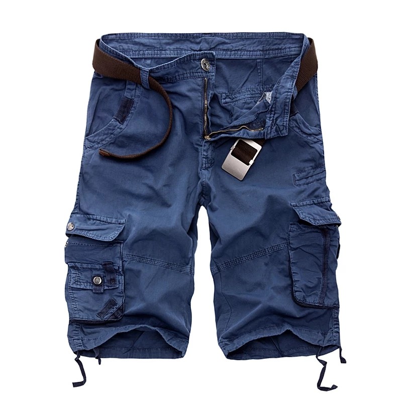 New 2019 Men Cargo Shorts Casual Loose Short Pants Men s