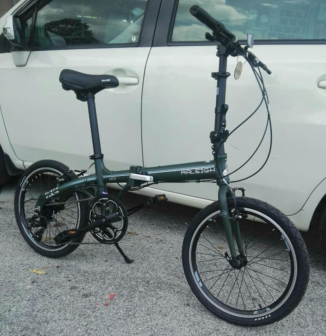 Raleigh ugo folding bike on sale