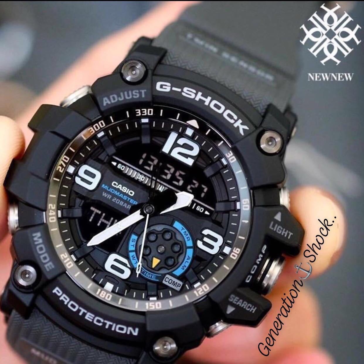 NEW MUDMASTER GSHOCK UNISEX DIVER SPORTS WATCH