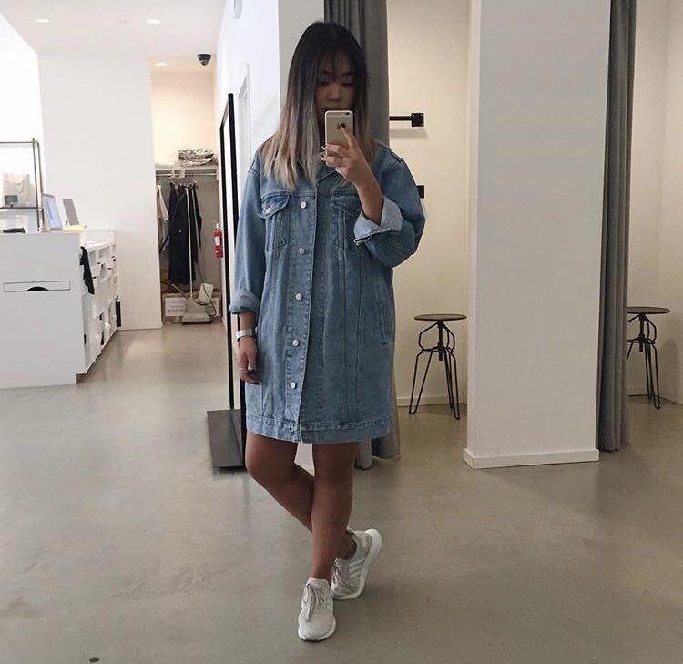 Oak and deals fort denim jacket