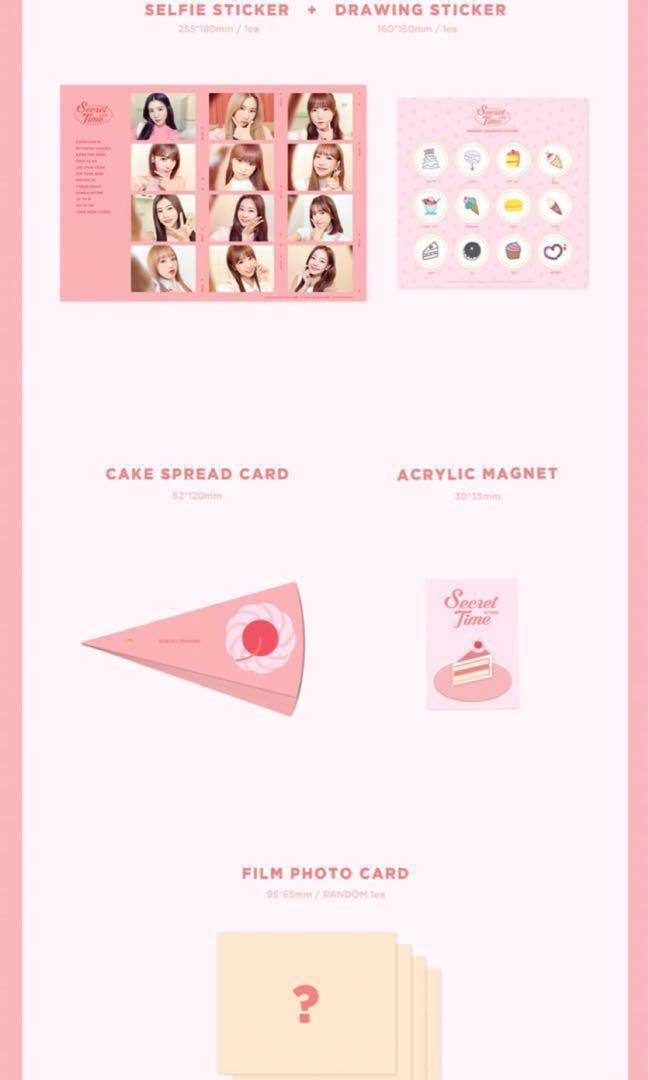 PO] IZONE / IZ*ONE - [Secret Time] Photobook, Toys & Collectibles
