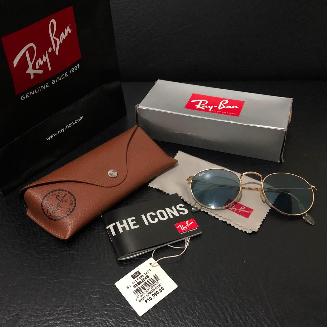 Ray-Ban Round Metal Blue/Gold John Lennon Collection, Men's Fashion,  Watches & Accessories, Sunglasses & Eyewear on Carousell
