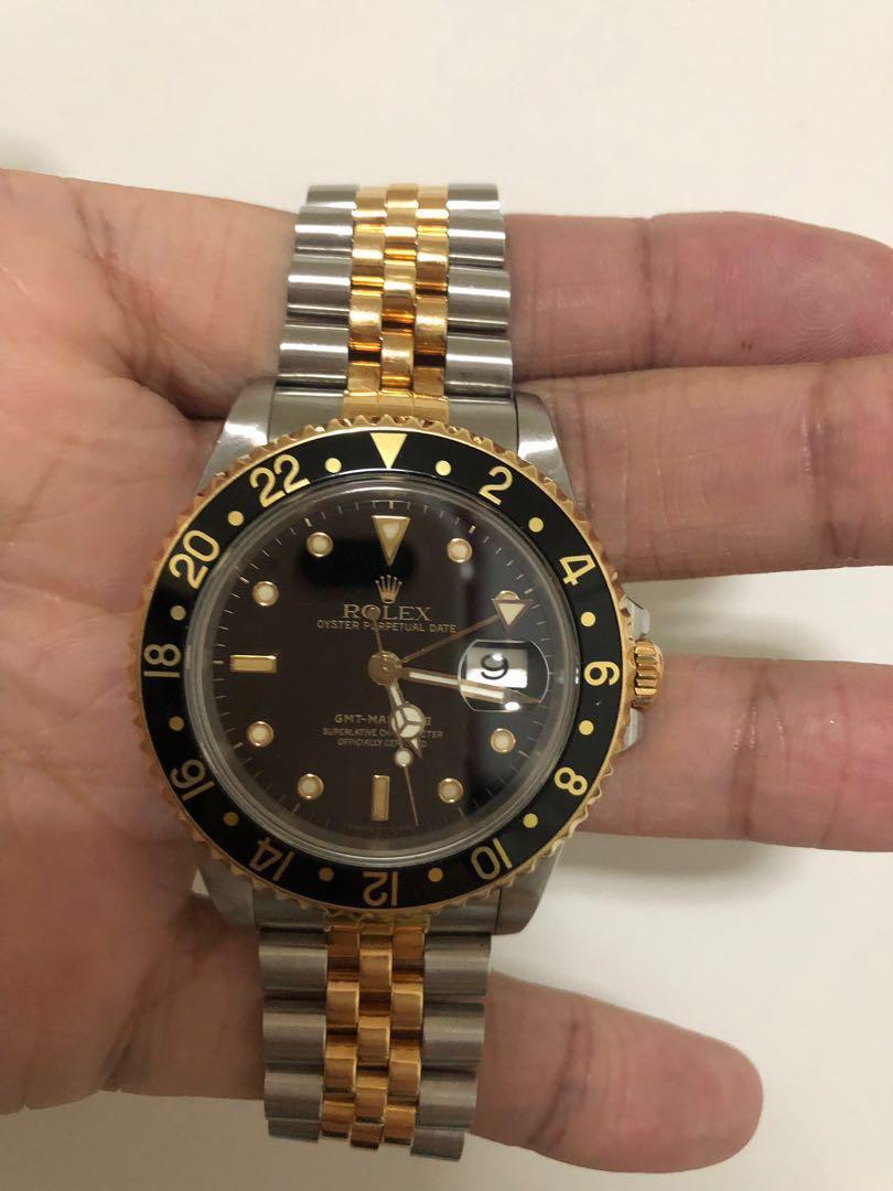 rolex gmt master 2 16713