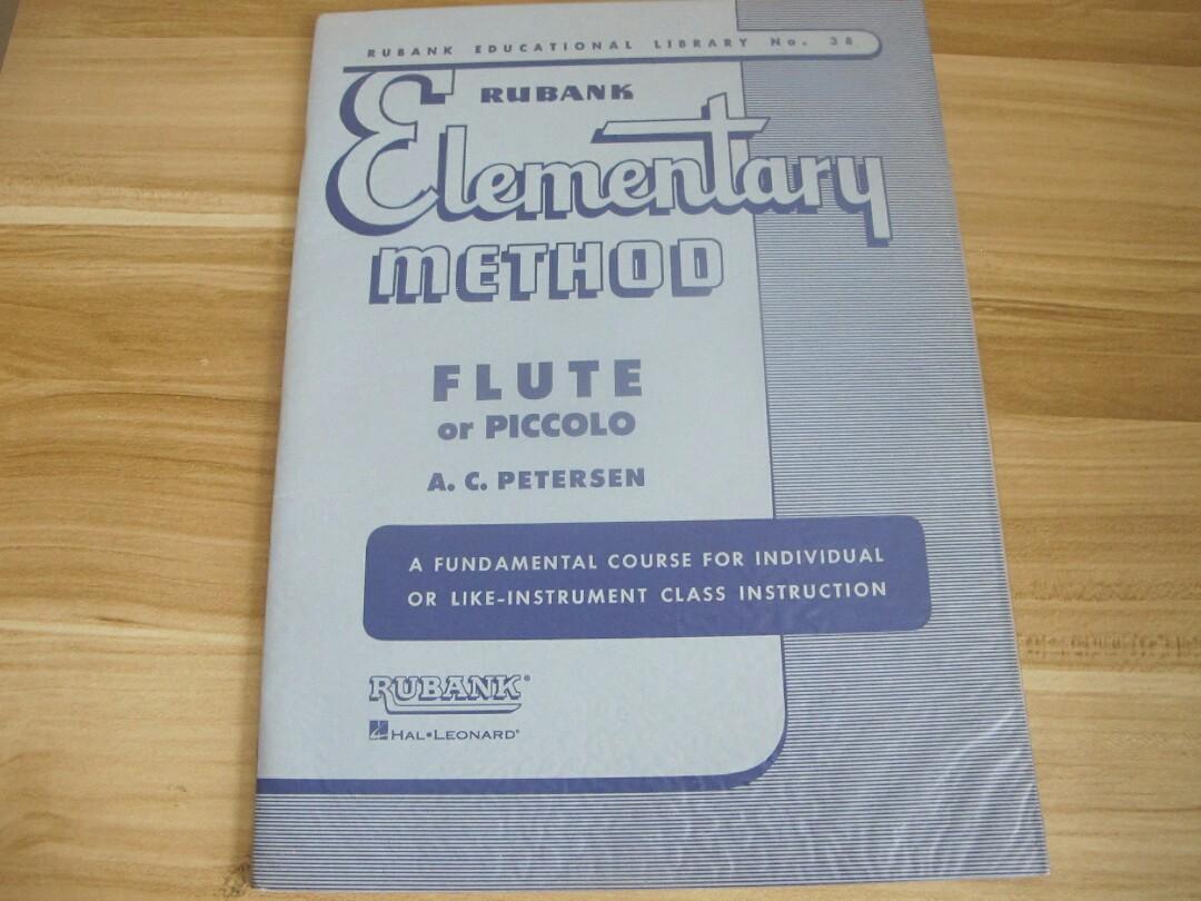 Rubank Elementary Method Flute Or Piccolo Rubank Educational