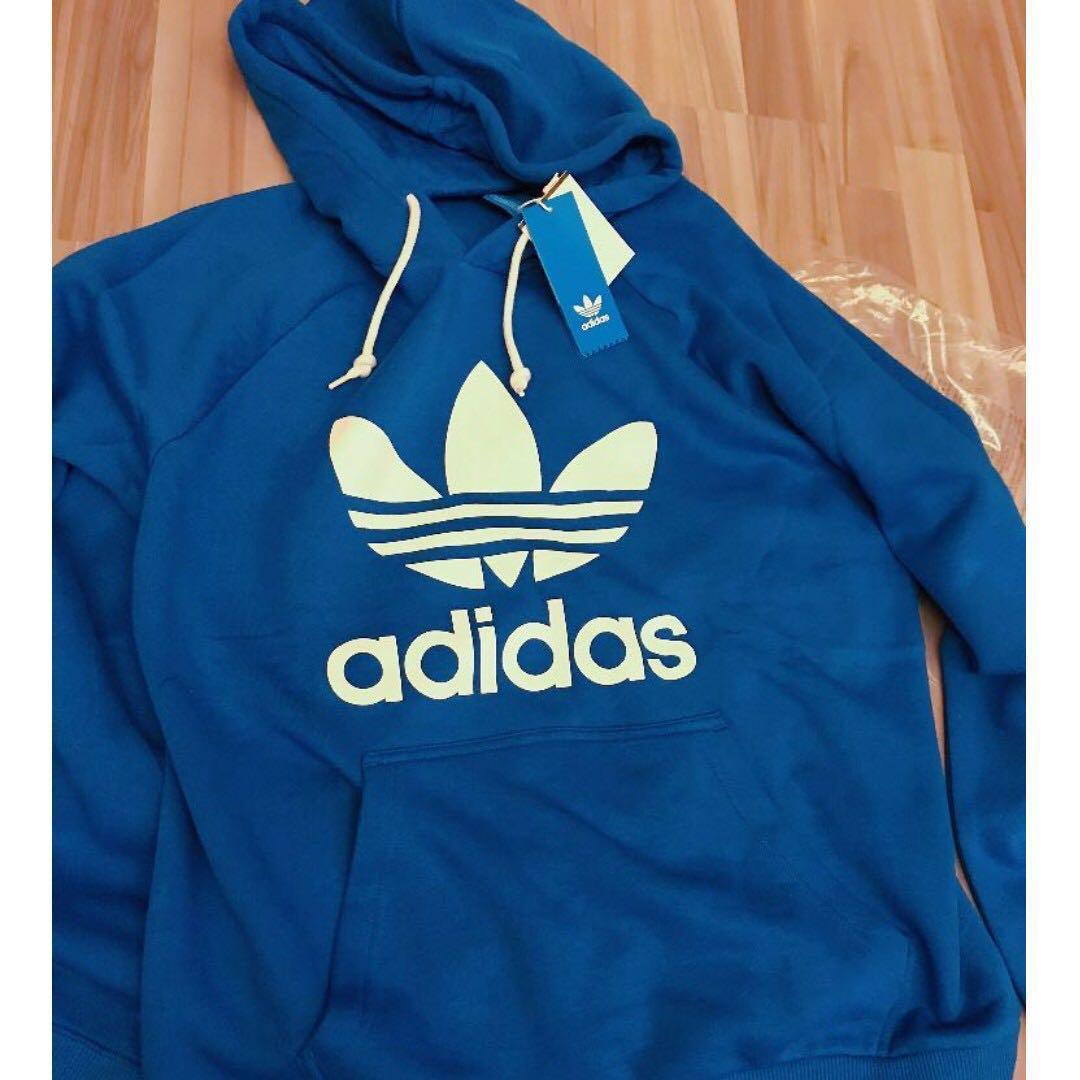 adidas trefoil hoodie