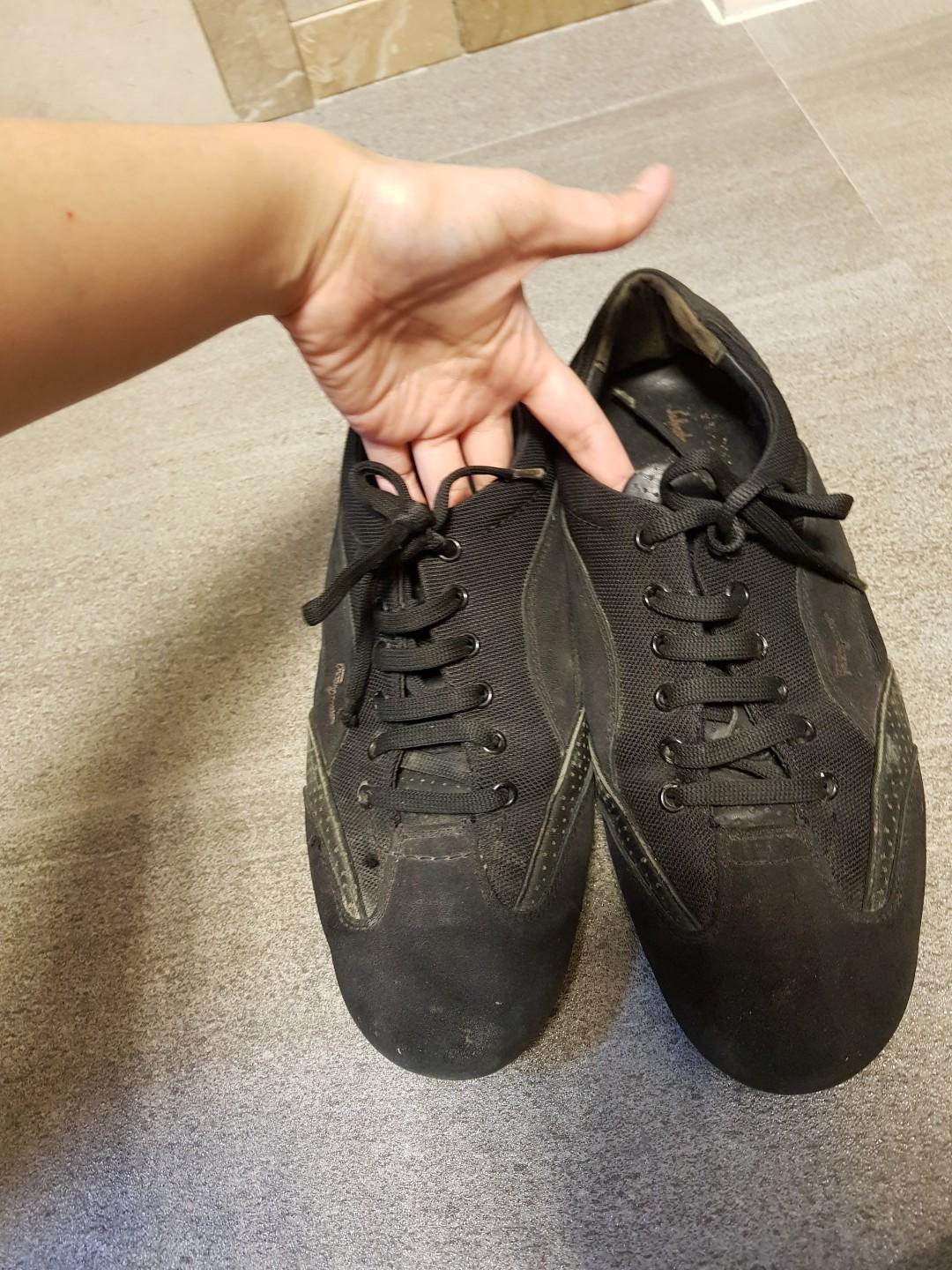 Mens black shoes size 8