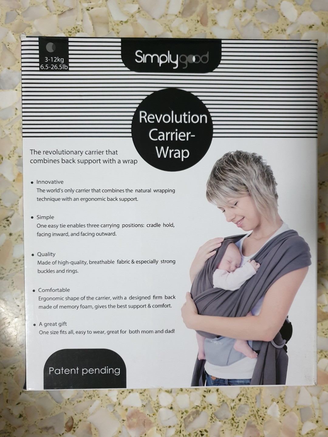 simply good baby wrap