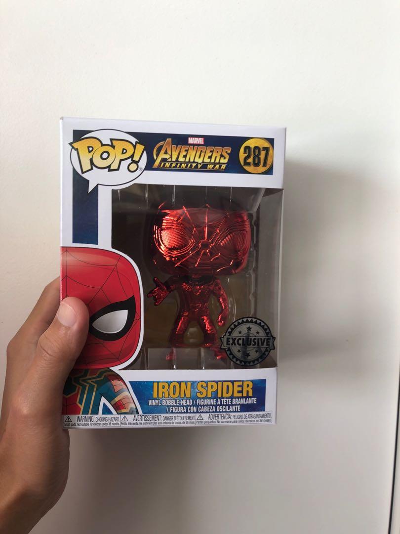 Spider man clearance chrome pop