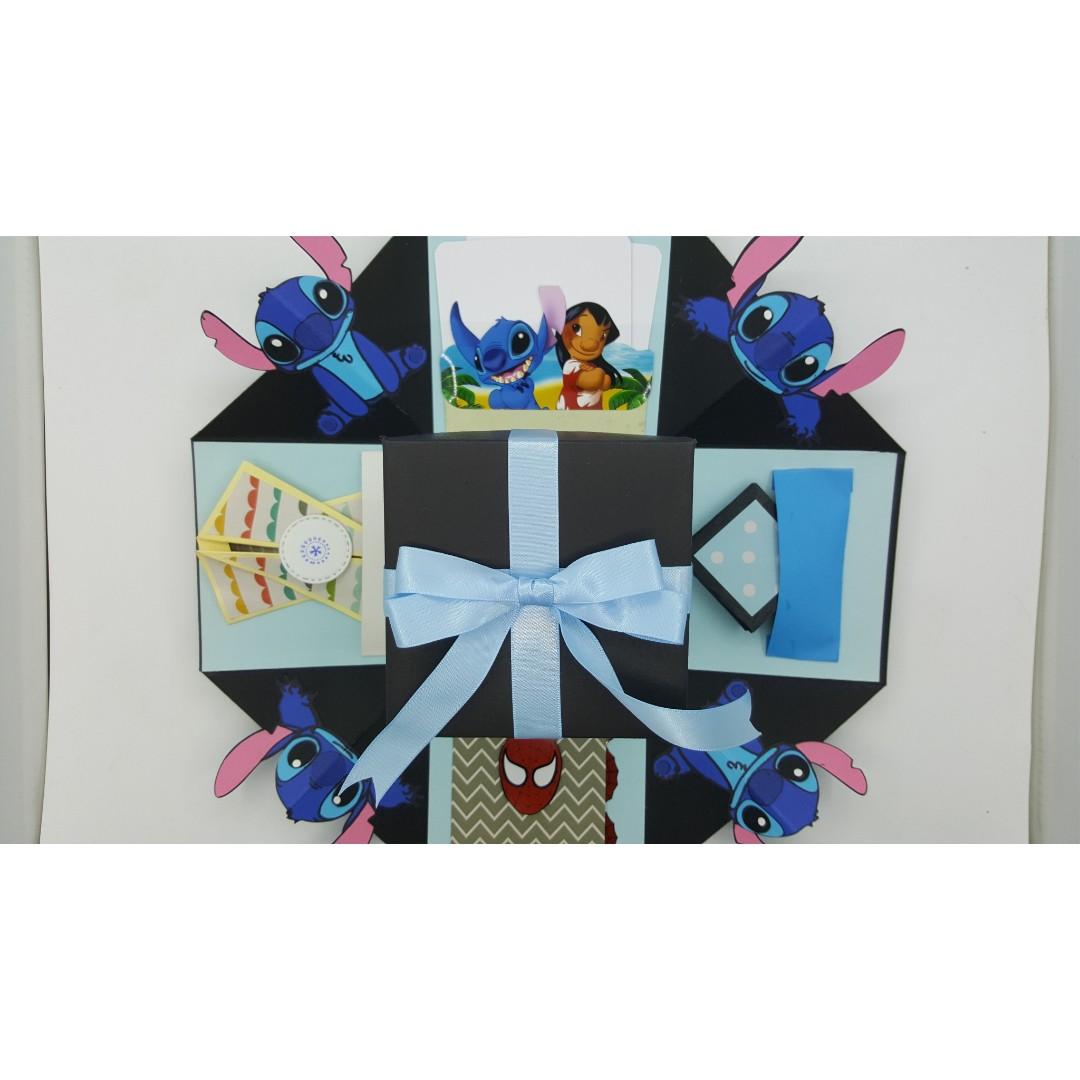 Stitch Explosion Box - Gift Box, Hobbies & Toys, Stationery & Craft ...
