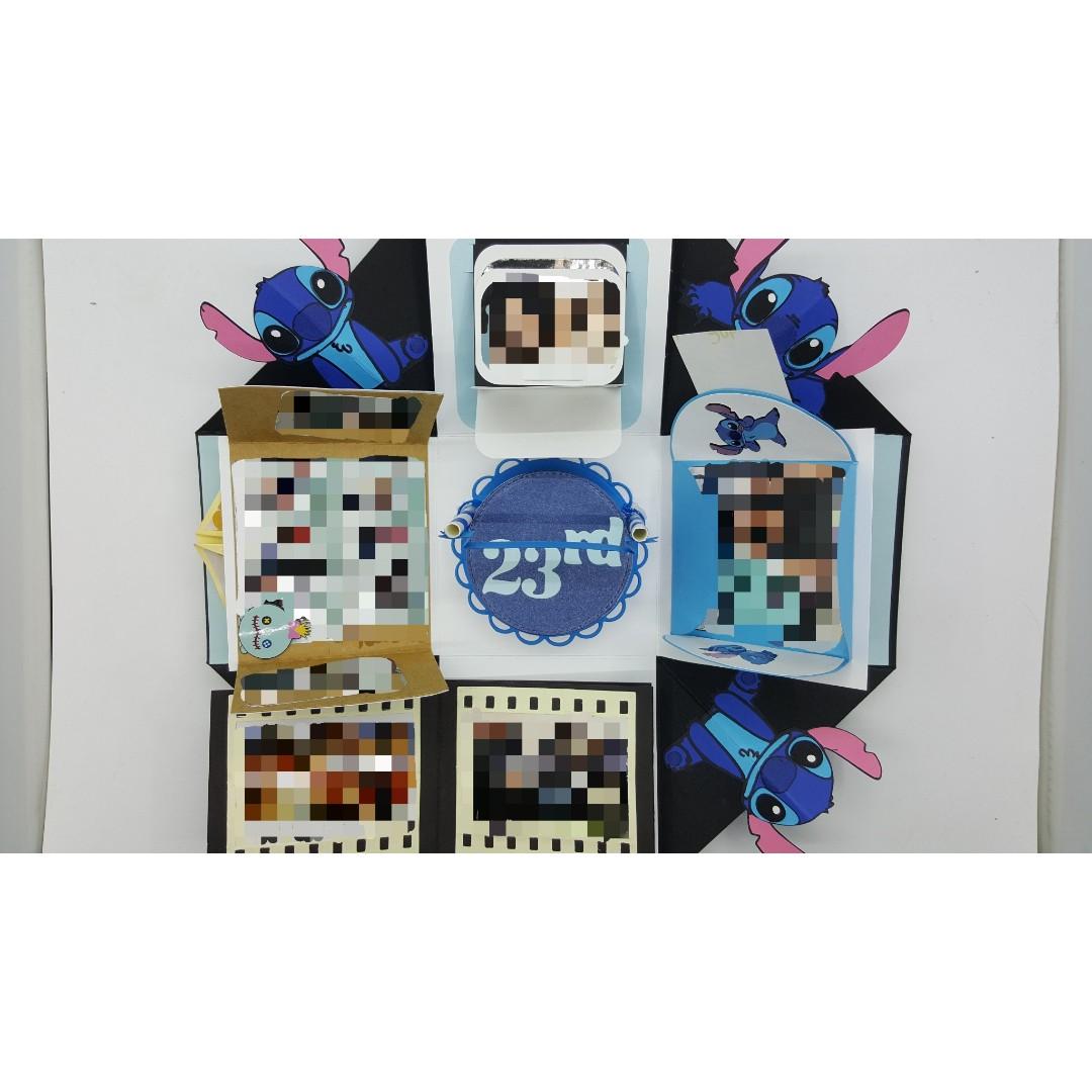 Stitch Explosion Box - Gift Box, Hobbies & Toys, Stationery & Craft ...