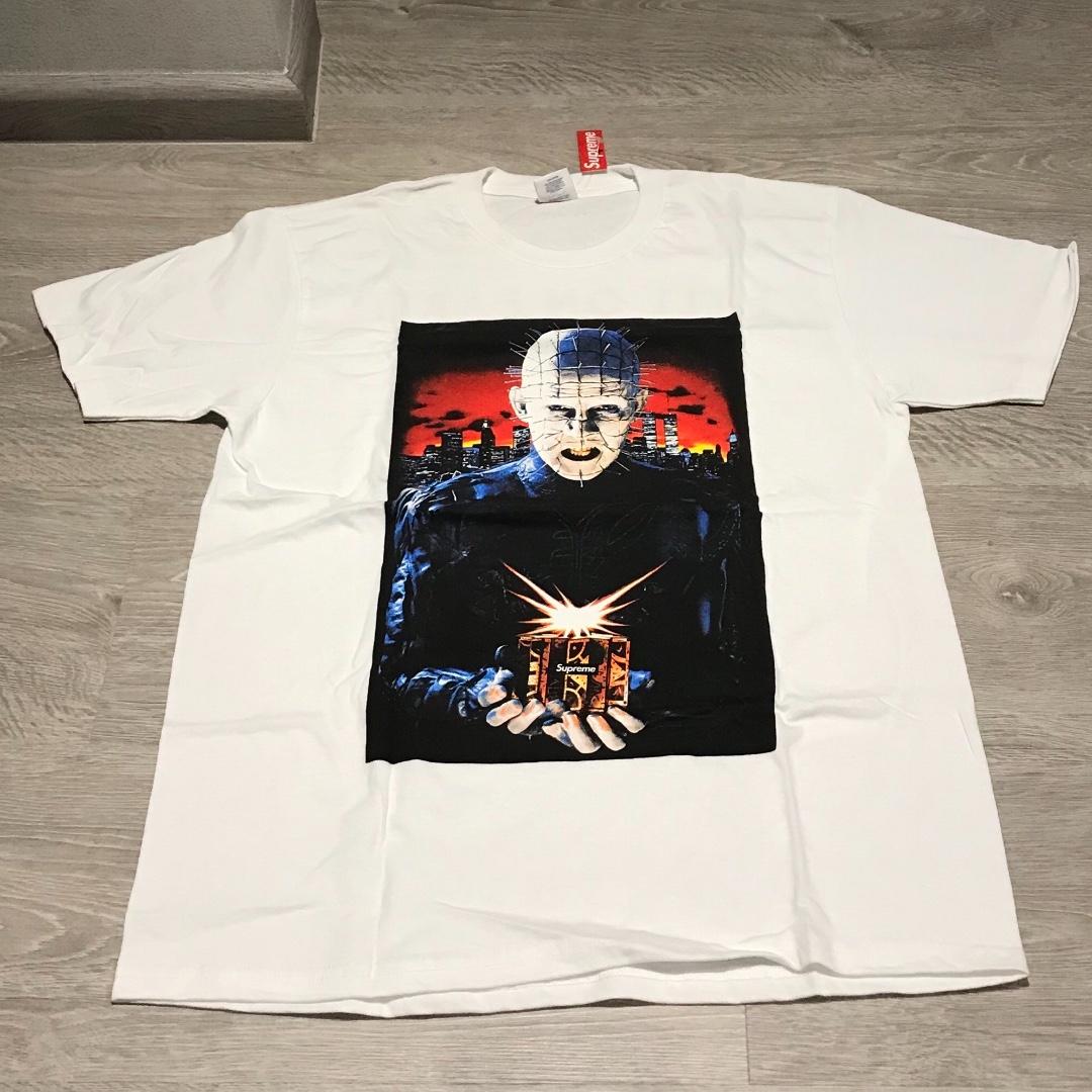 supreme hellraiser hell on earth tee