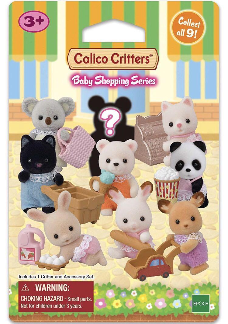 sylvanian families baby shopping series