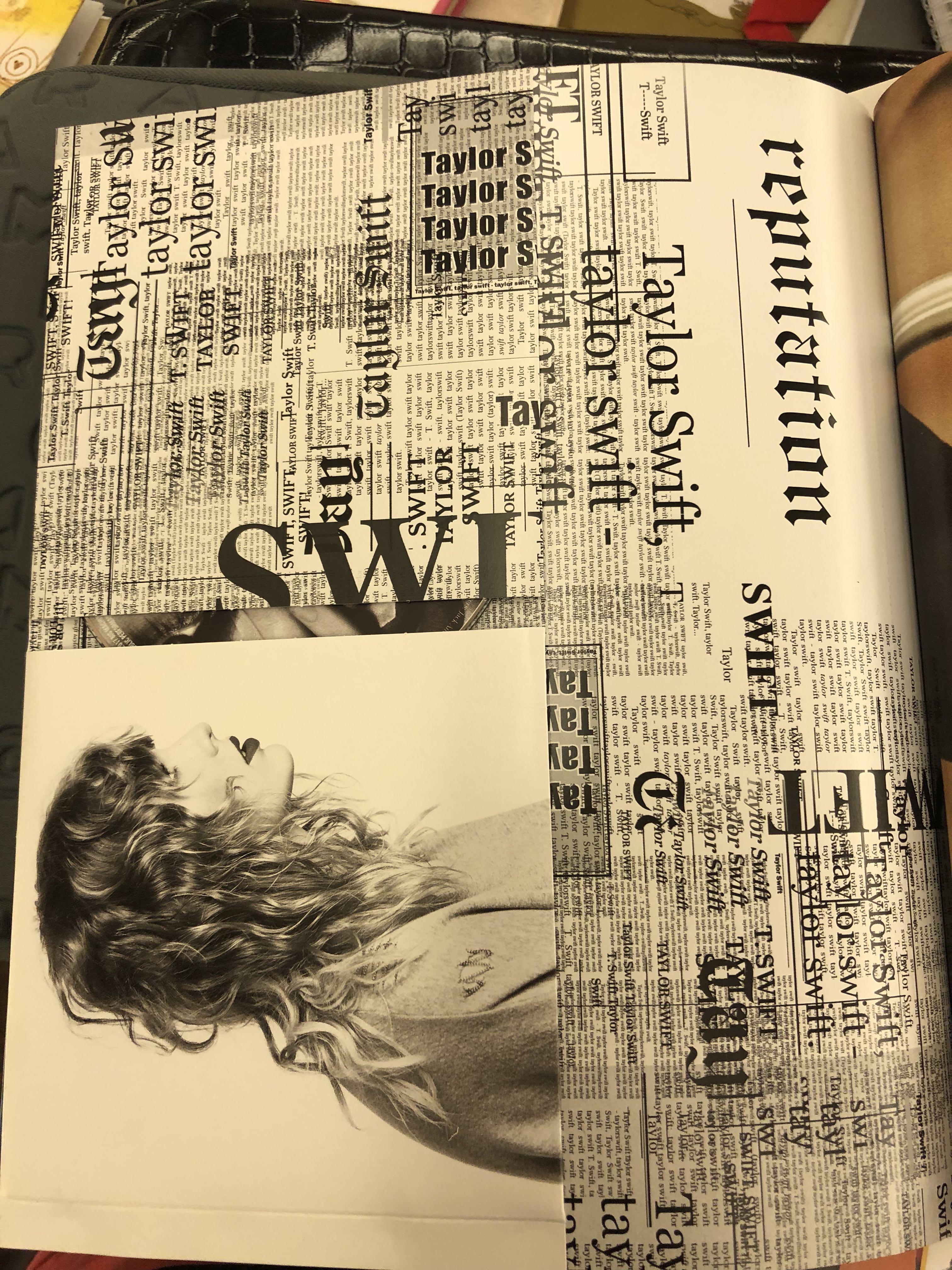 Taylor Swift Reputation Cd Self Painted Poster Music Media