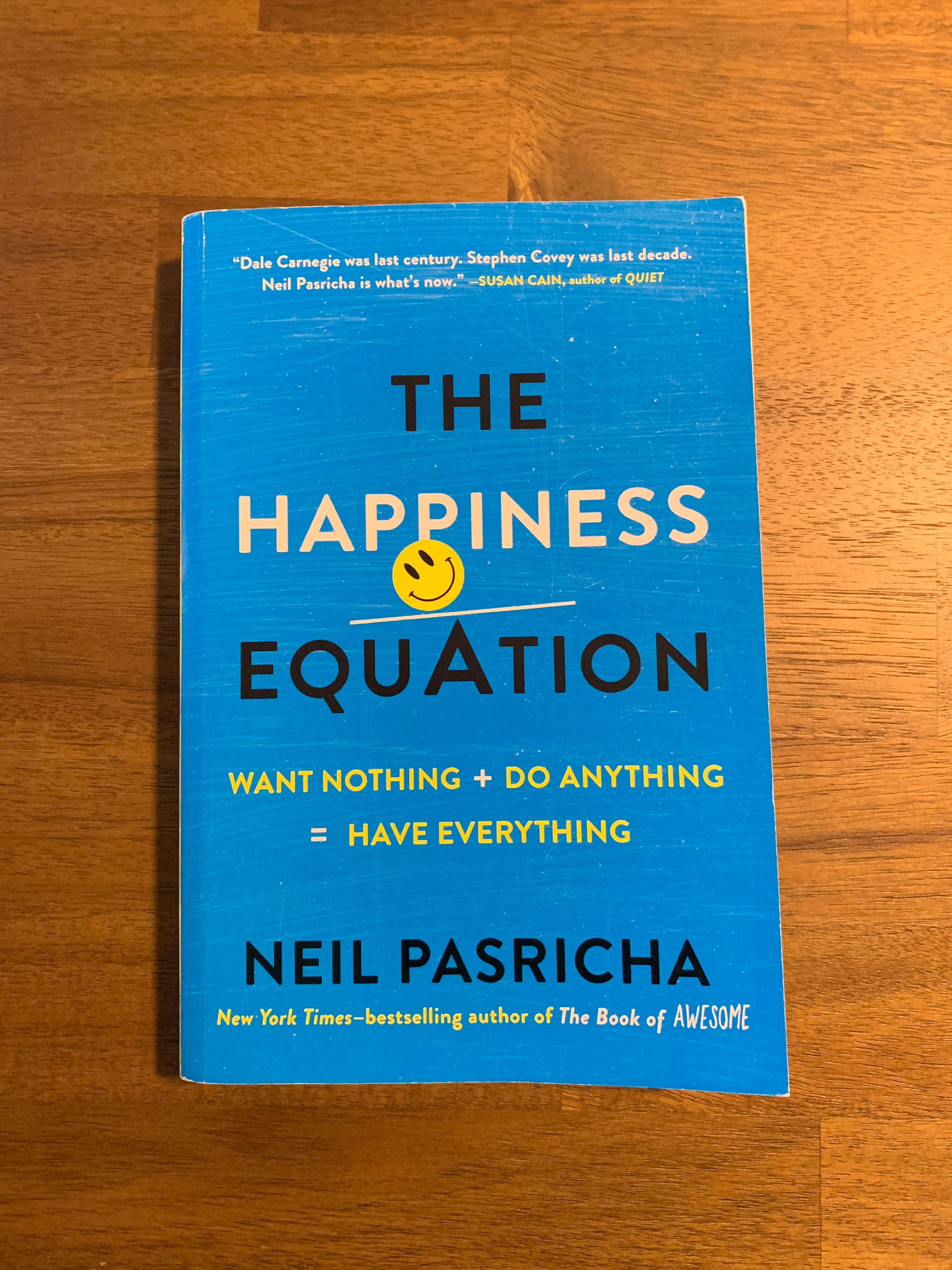 The Happiness Equation Books Stationery Non Fiction On - 
