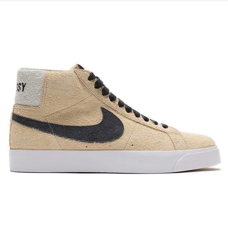 Trading Stussy/Nike SB Blazer Mid, Men 