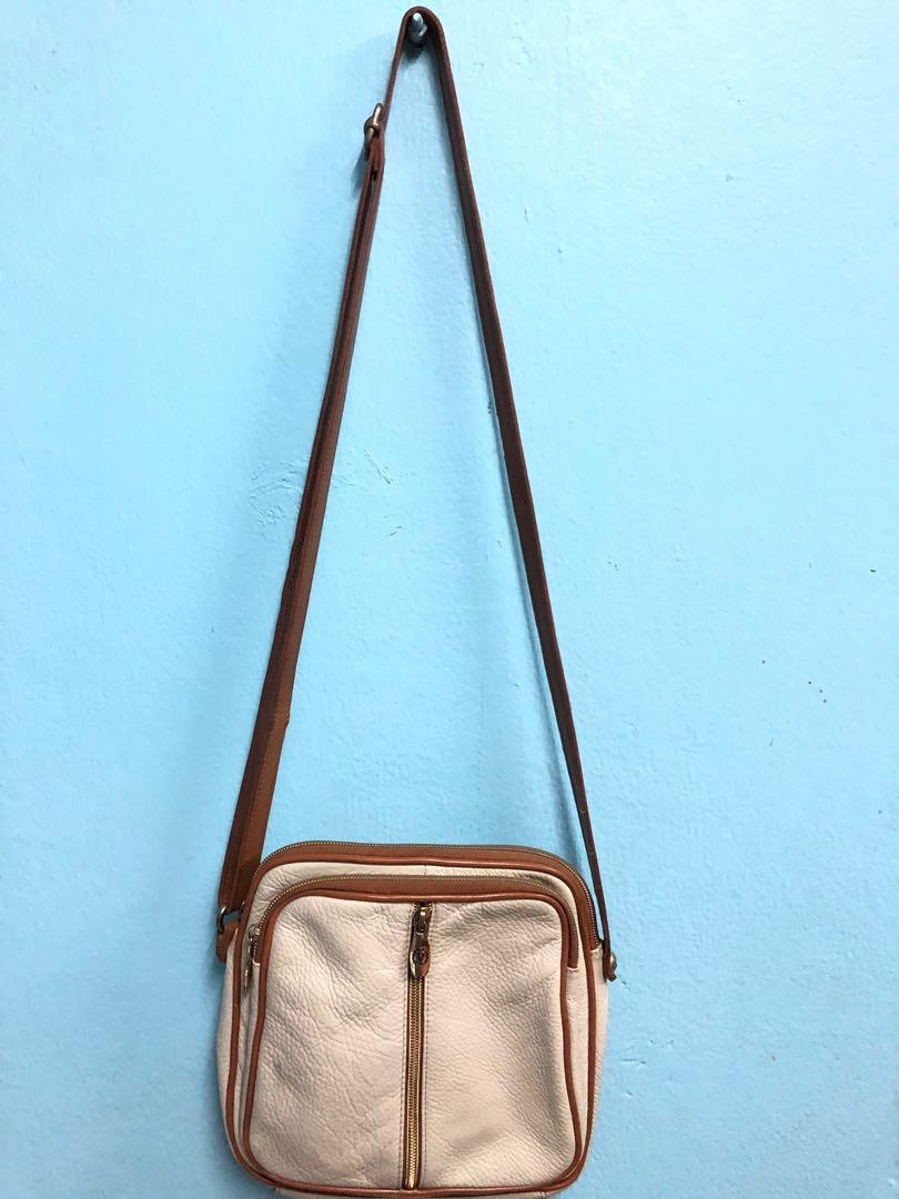 Valentina Sling Leather bag, Women's Fashion, Bags & Wallets, Cross