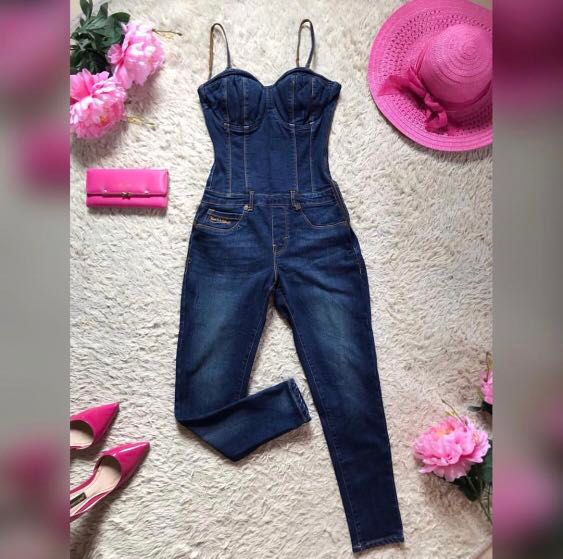Von dutch on sale denim jumpsuit