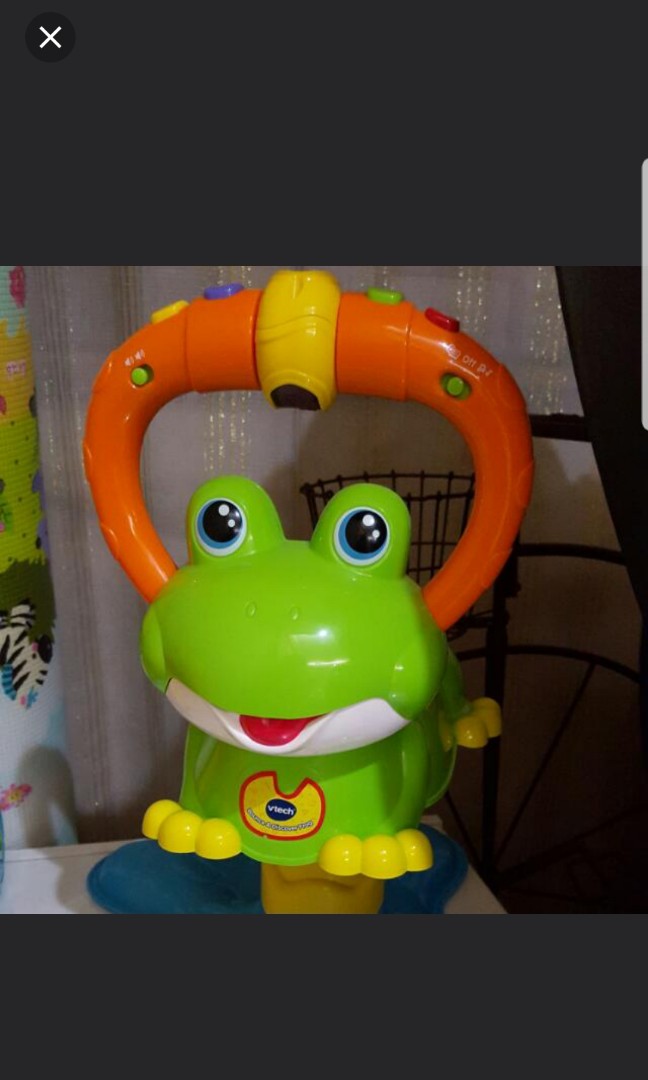 vtech baby bounce & discover frog
