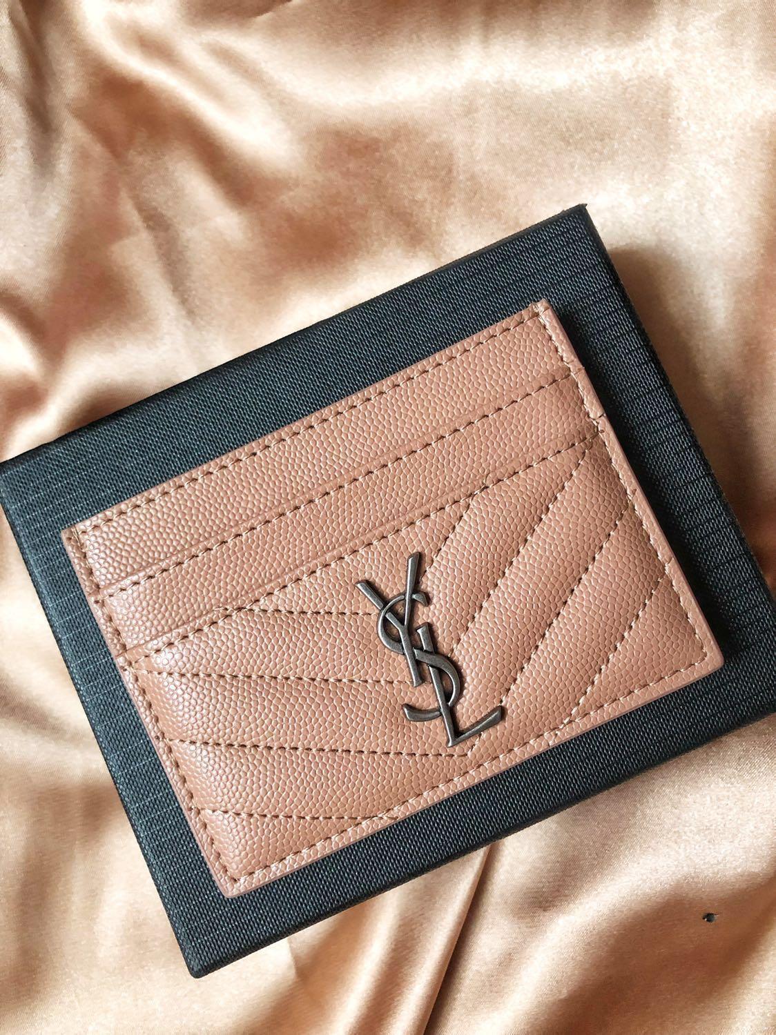 YSL Blush Nude Cardholder
