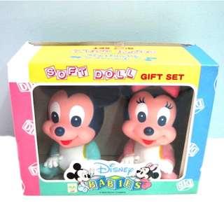 Mickey & Minnie Squishy Gift Set