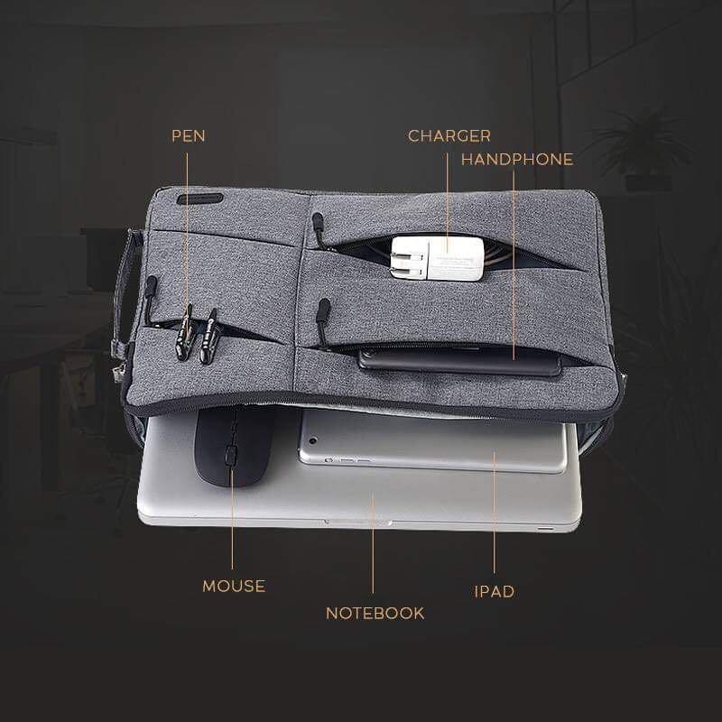 15.6 Laptop Sleeve Bag with multiple Compartments