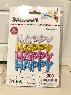 Foil Balloon “Happy”