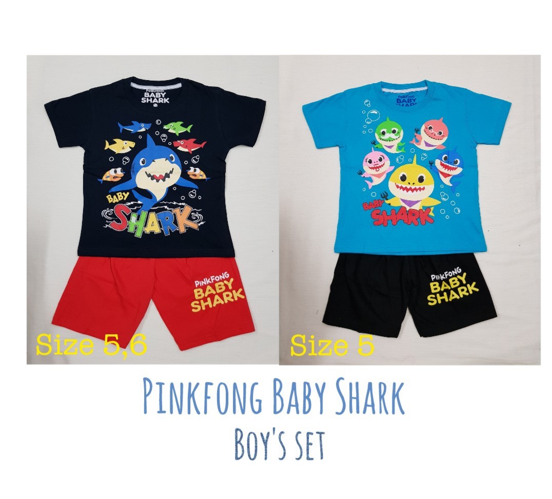baby shark boy clothes