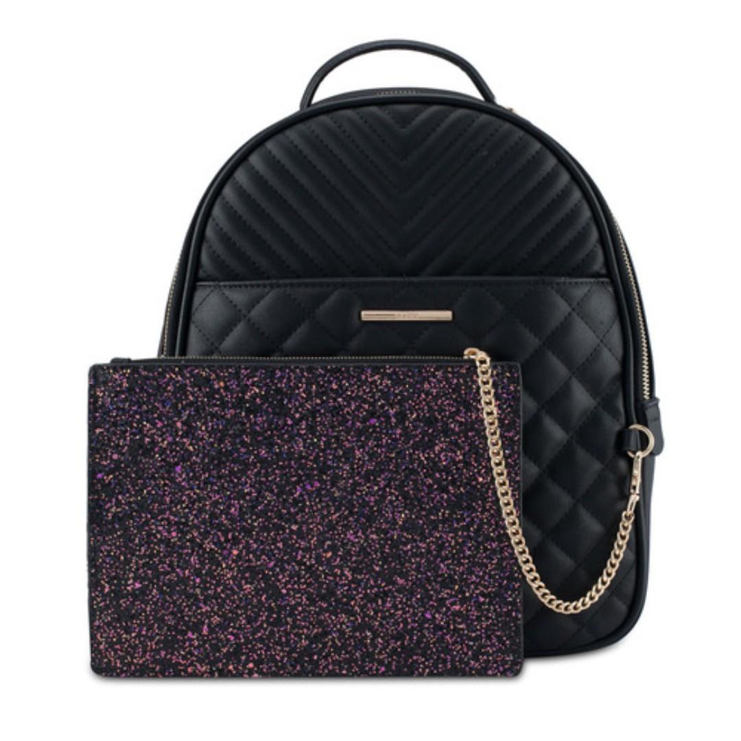 Aldo store sparkly backpack