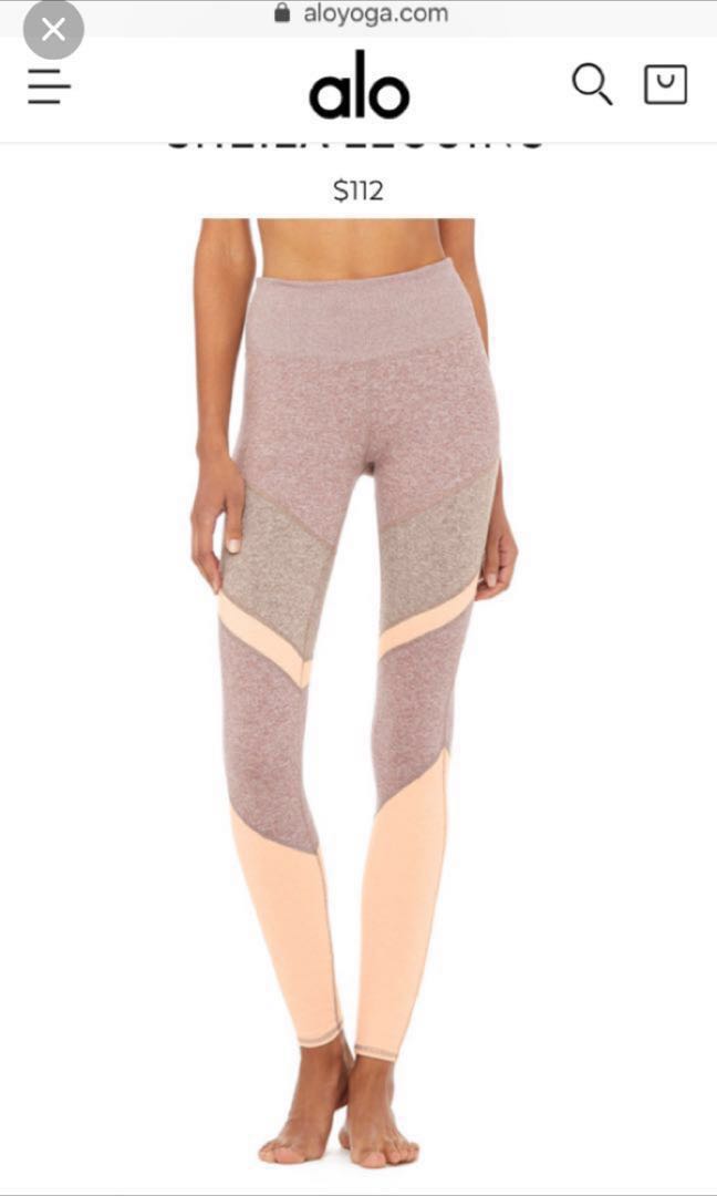 ALO YOGA High Waist ALOSOFT SHEILA LEGGING in XXS Women s Fashion Activewear on Carousell