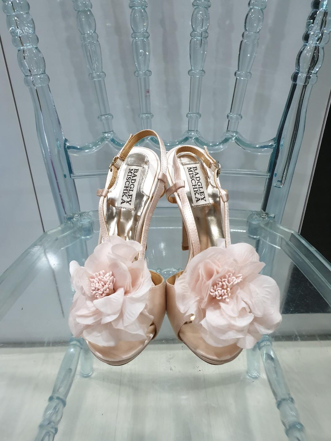 Badgley mischka pink shoes sale
