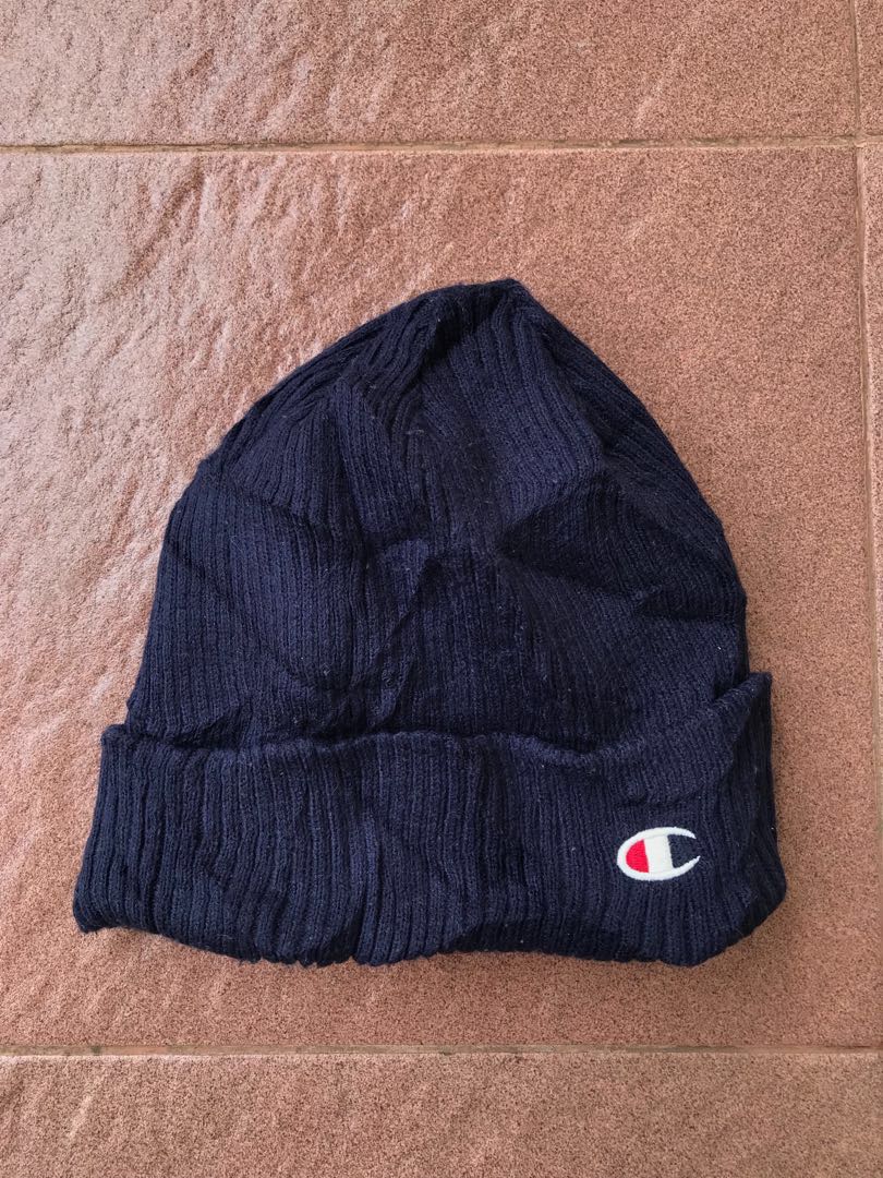 Champion Beanie Hat, Fesyen Pria 