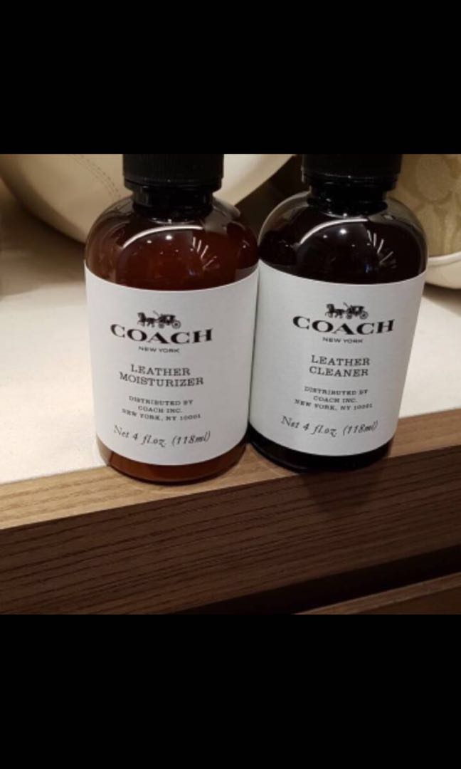 Coach Leather cleaner and moisturizer, Luxury, Bags & Wallets on Carousell