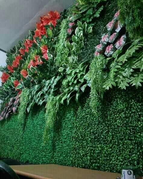 Daun Sintetis Vertical Garden Perkebunan Di Carousell