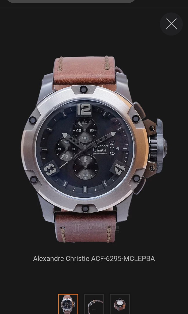 Di Jual Jam Tangan Alexandre Christie Ac 6295 Original Kondisi Bekas Pake Sendiri Barang Masih Mulus B Di Cek Barang Mewah Jam Tangan Di Carousell