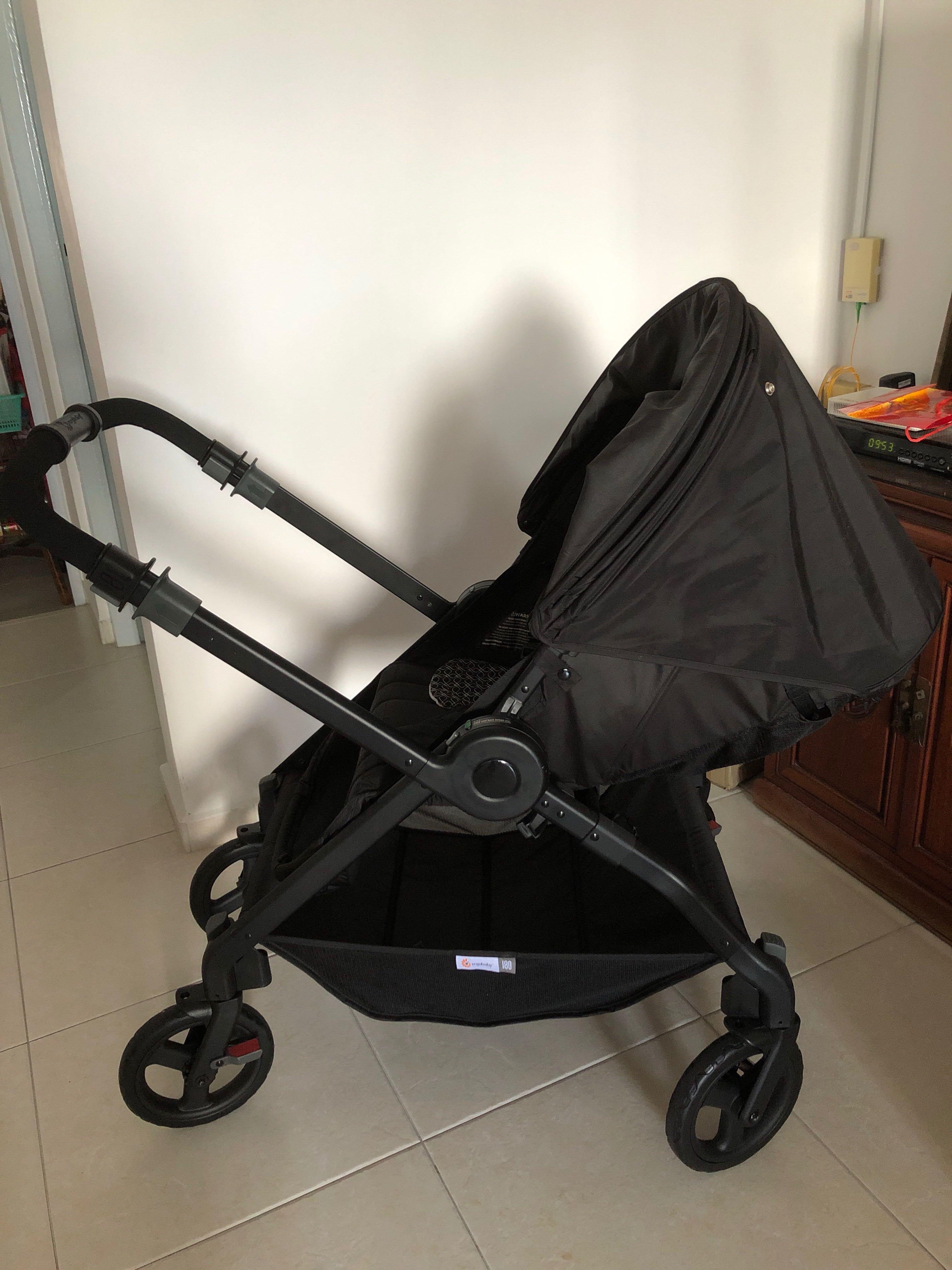 180 reversible stroller black