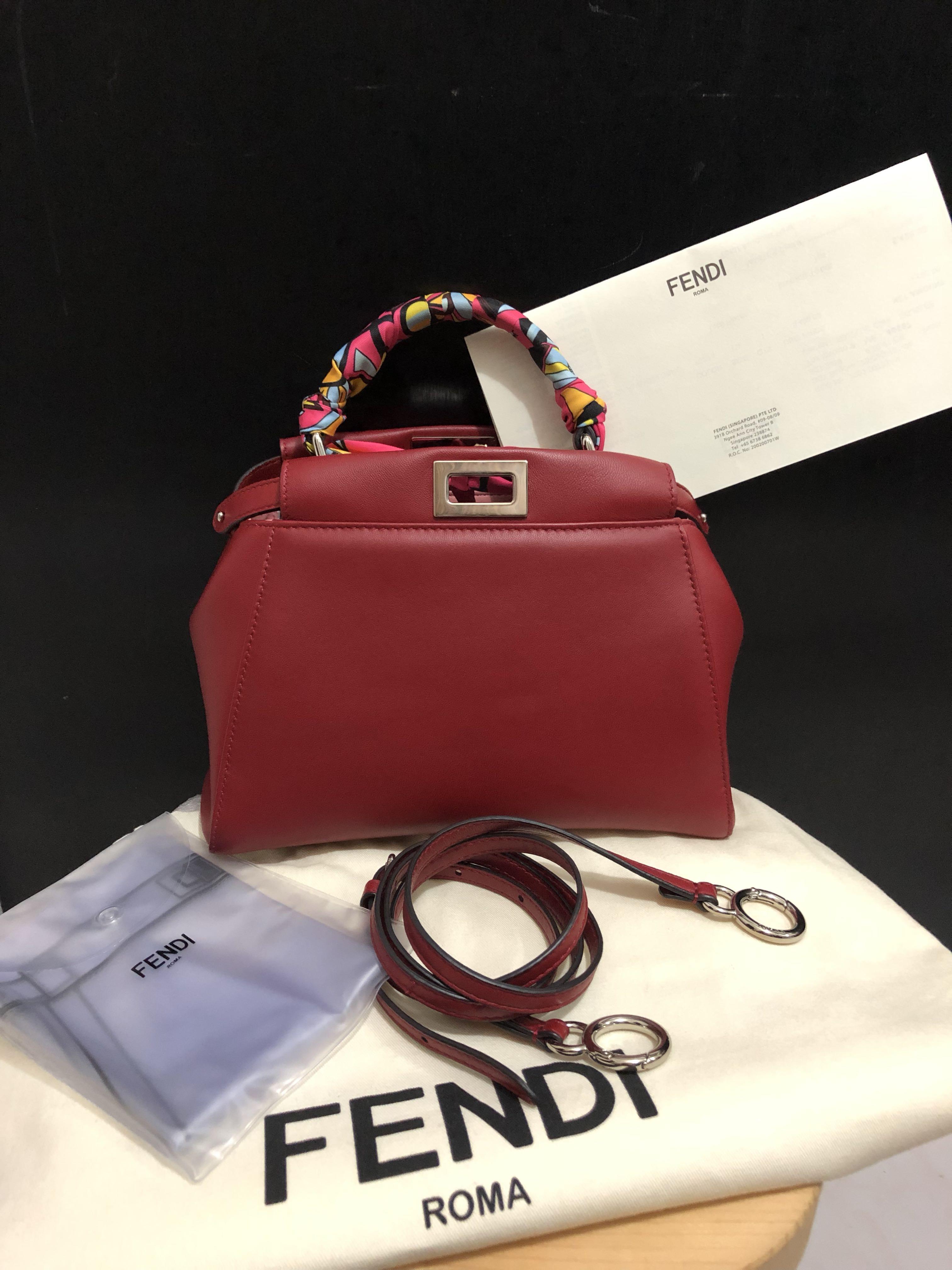 Fendi peekaboo used clearance