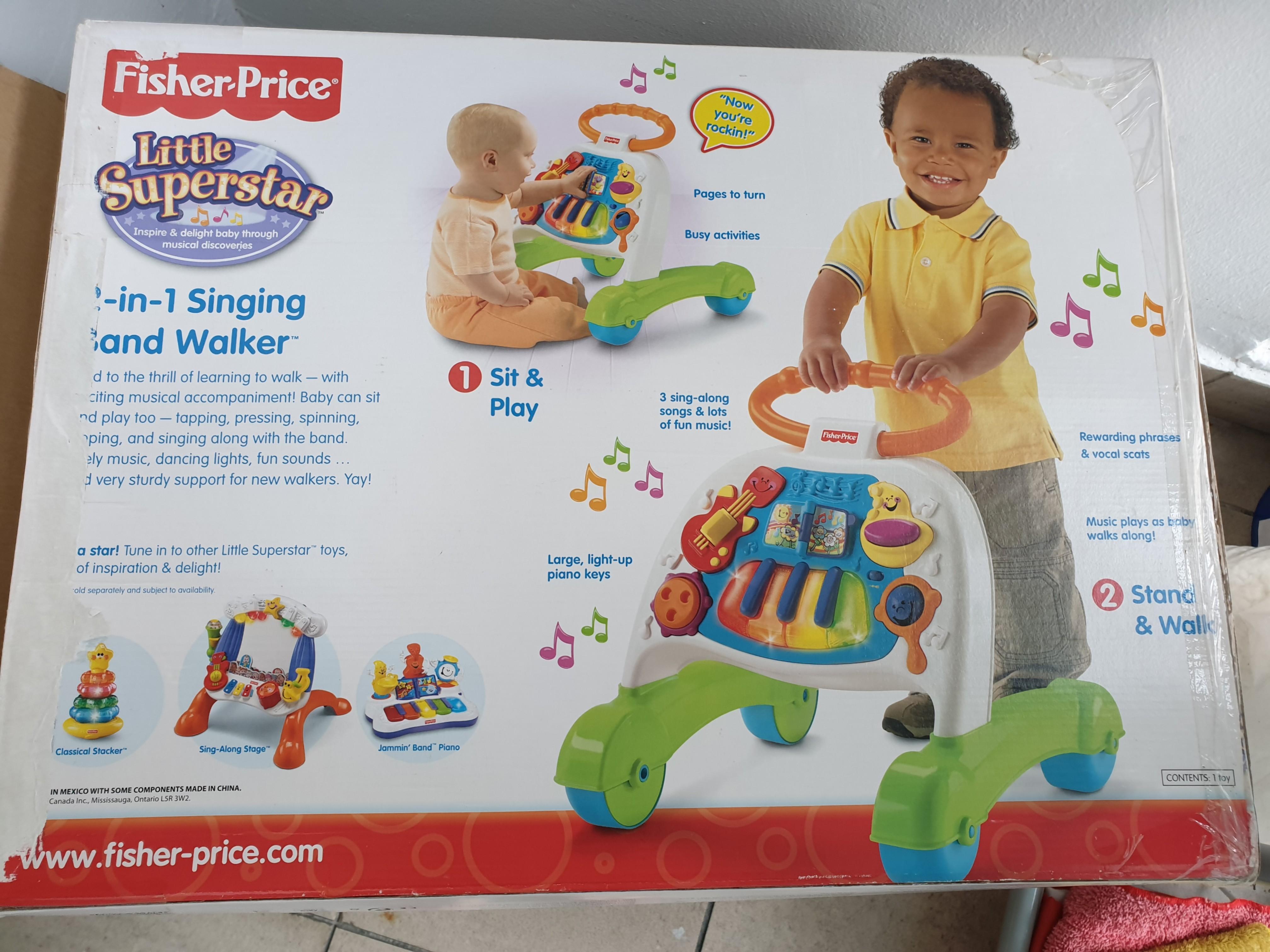fisher price walkers