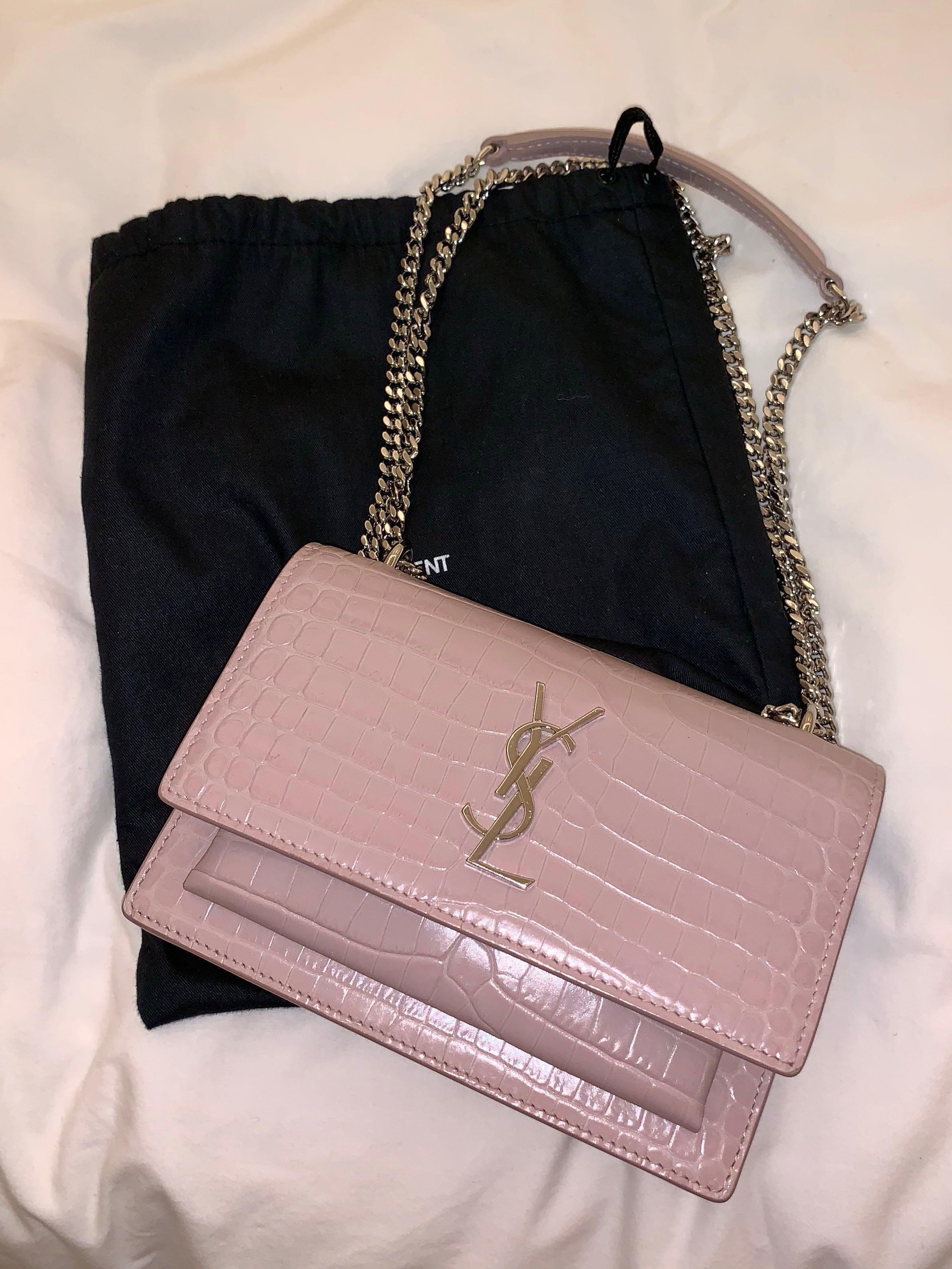 Ysl sunset cheap pink croc