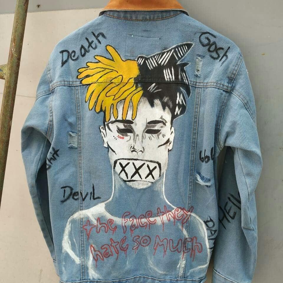 Fosarte XXXTentacion Denim Jacket 