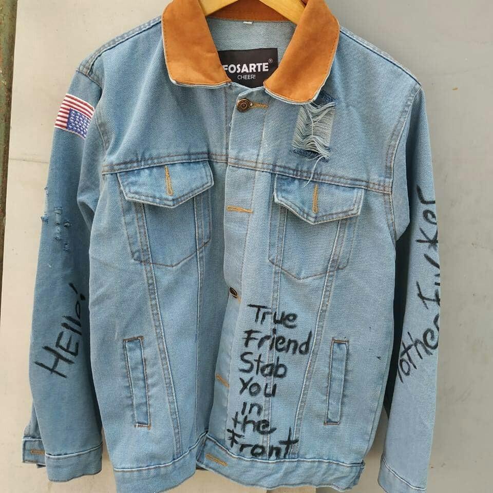 Fosarte XXXTentacion Denim Jacket 