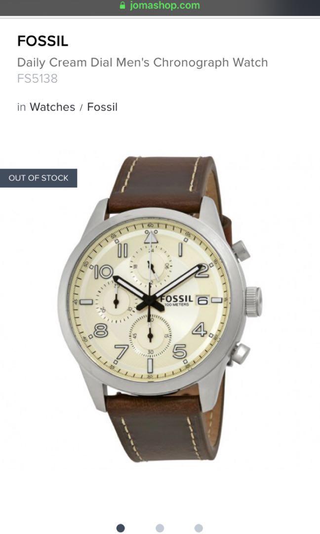 Fossil top fs5138 price