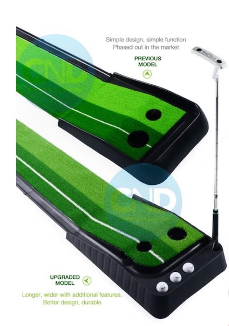 Golf putting mat with kids putter, Toys